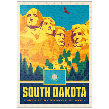 puzzleplate South Dakota: Mount Rushmore State 200 Puzzle