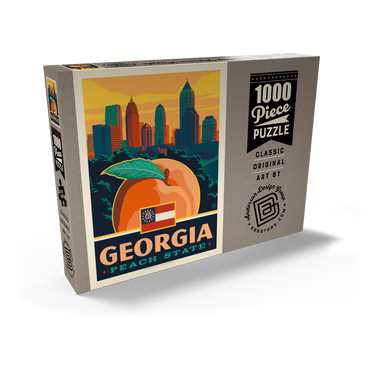 Georgia: Peach State 1000 Puzzle Schachtel Ansicht2