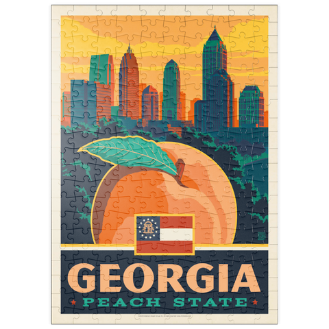 puzzleplate Georgia: Peach State 200 Puzzle