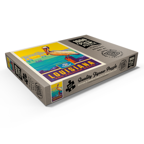 Darstellung des Puzzle Motivs Louisiana: The Pelican State - Puzzleteile: 1000