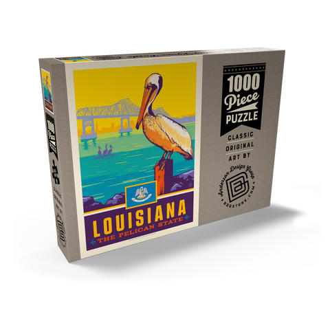 Louisiana: The Pelican State 1000 Puzzle Schachtel Ansicht2