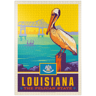 puzzleplate Louisiana: The Pelican State 1000 Puzzle