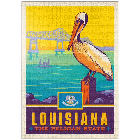 puzzleplate Louisiana: The Pelican State 1000 Puzzle