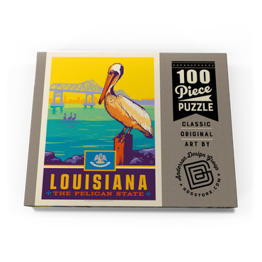Louisiana: The Pelican State 100 Puzzle Schachtel Ansicht3