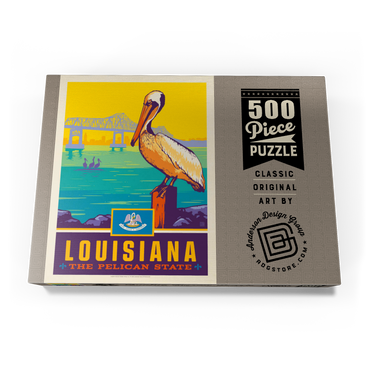 Louisiana: The Pelican State 500 Puzzle Schachtel Ansicht3