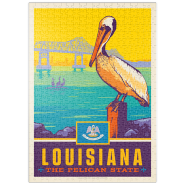 puzzleplate Louisiana: The Pelican State 500 Puzzle