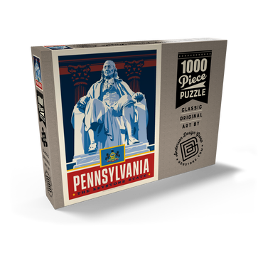 Pennsylvania: The Keystone State 1000 Puzzle Schachtel Ansicht2