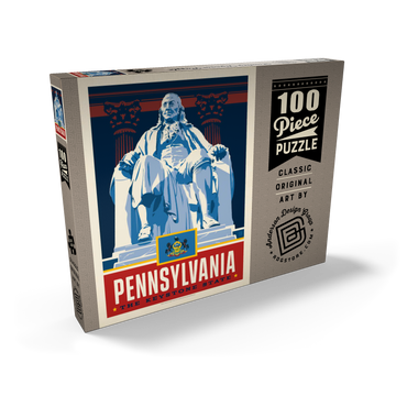 Pennsylvania: The Keystone State 100 Puzzle Schachtel Ansicht2