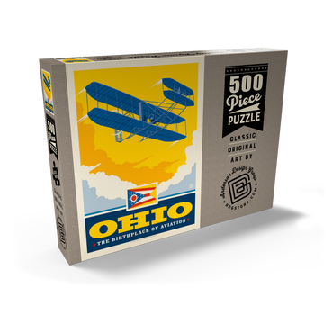 Ohio: The Birthplace of Aviation 500 Puzzle Schachtel Ansicht2