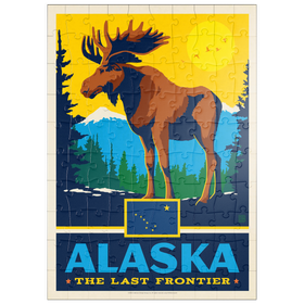 Darstellung des Puzzle Motivs Alaska: The Last Frontier - Puzzleteile: 100
