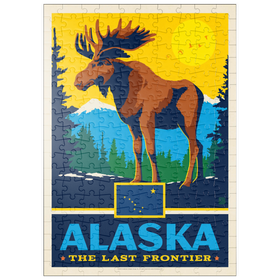 Darstellung des Puzzle-Motivs Alaska: The Last Frontier – Puzzleteile: 200