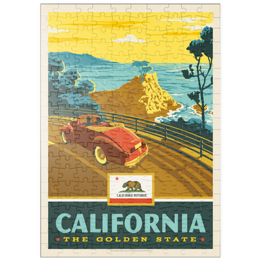 puzzleplate California: The Golden State (Coastline) 200 Puzzle