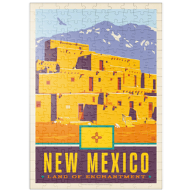 Darstellung des Puzzle Motivs New Mexico: Land of Enchantment - Puzzleteile: 200