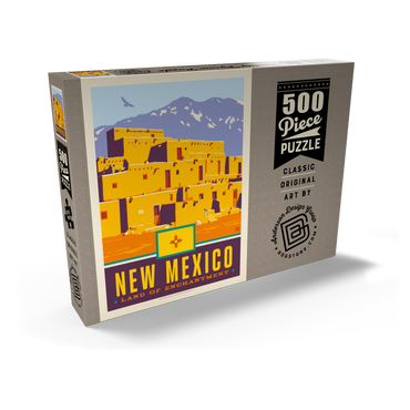 New Mexico: Land of Enchantment 500 Puzzle Schachtel Ansicht2