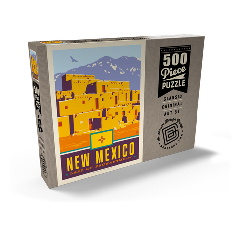 New Mexico: Land of Enchantment 500 Puzzle Schachtel Ansicht2