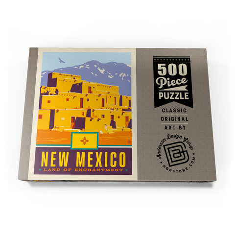 New Mexico: Land of Enchantment 500 Puzzle Schachtel Ansicht3
