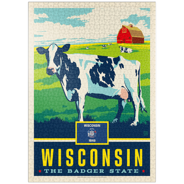 puzzleplate Wisconsin: The Badger State 1000 Puzzle
