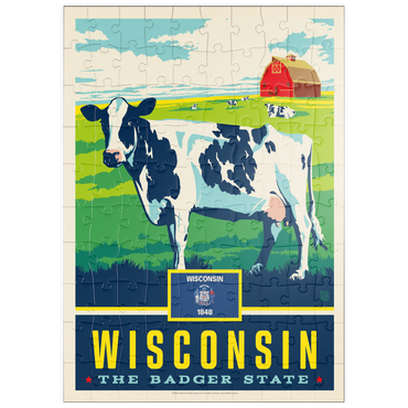 puzzleplate Wisconsin: The Badger State 100 Puzzle