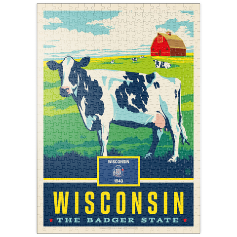 puzzleplate Wisconsin: The Badger State 500 Puzzle