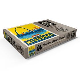 Darstellung des Puzzle Motivs Missouri: The Show-Me State - Puzzleteile: 1000