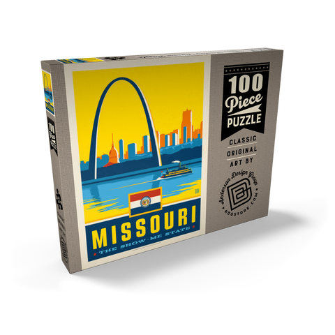 Missouri: The Show-Me State 100 Puzzle Schachtel Ansicht2