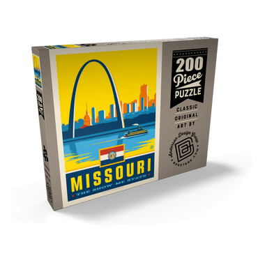Missouri: The Show-Me State 200 Puzzle Schachtel Ansicht2