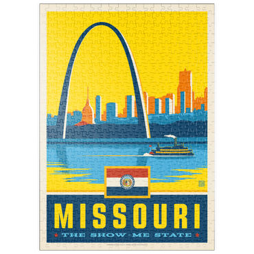 puzzleplate Missouri: The Show-Me State 500 Puzzle