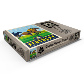 Alternative Darstellung des Puzzle-Motivs Kentucky: The Bluegrass State – Puzzleteile: 1000