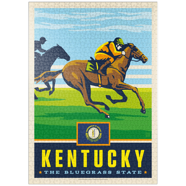 puzzleplate Kentucky: The Bluegrass State 1000 Puzzle