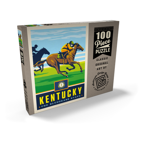Kentucky: The Bluegrass State 100 Puzzle Schachtel Ansicht2