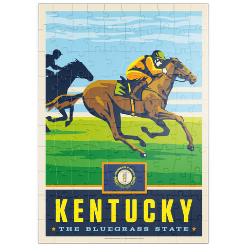 puzzleplate Kentucky: The Bluegrass State 100 Puzzle