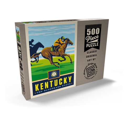 Kentucky: The Bluegrass State 500 Puzzle Schachtel Ansicht2