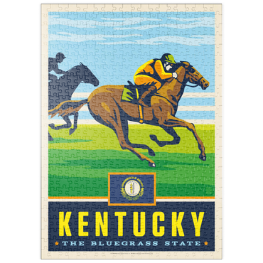 puzzleplate Kentucky: The Bluegrass State 500 Puzzle