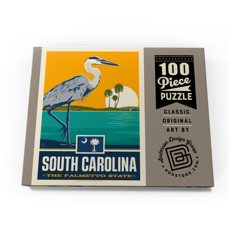 South Carolina: The Palmetto State 100 Puzzle Schachtel Ansicht3