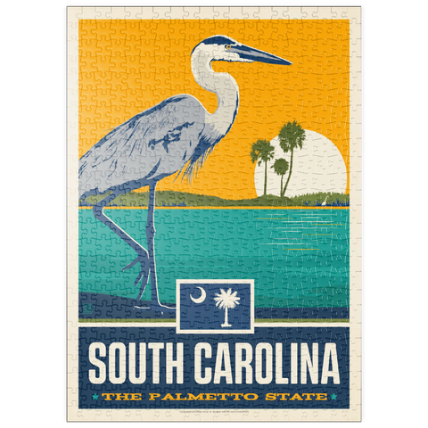 puzzleplate South Carolina: The Palmetto State 500 Puzzle