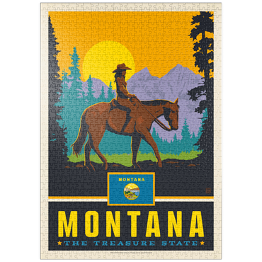 puzzleplate Montana: The Treasure State 1000 Puzzle