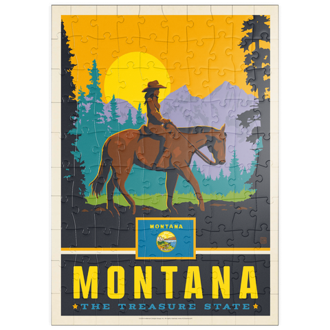 puzzleplate Montana: The Treasure State 100 Puzzle