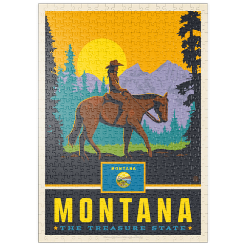 puzzleplate Montana: The Treasure State 500 Puzzle