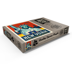 Darstellung des Puzzle Motivs New York: The Empire State - Puzzleteile: 1000