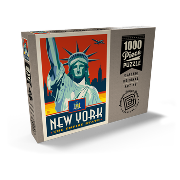 New York: The Empire State 1000 Puzzle Schachtel Ansicht2