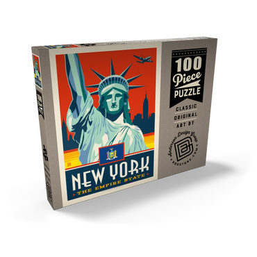 New York: The Empire State 100 Puzzle Schachtel Ansicht2