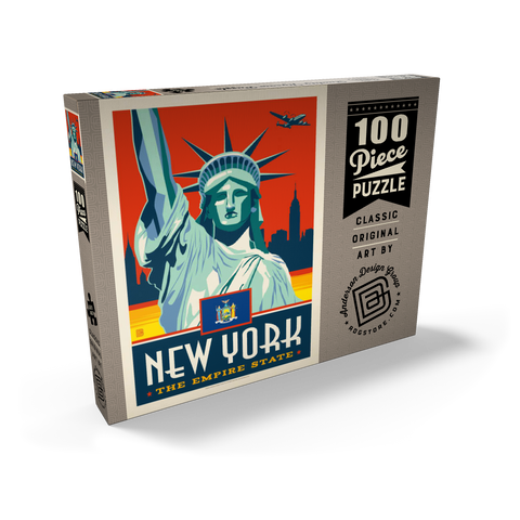 New York: The Empire State 100 Puzzle Schachtel Ansicht2