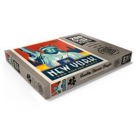 Darstellung des Puzzle Motivs New York: The Empire State - Puzzleteile: 200