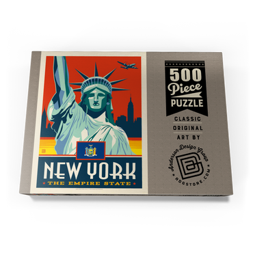 New York: The Empire State 500 Puzzle Schachtel Ansicht3