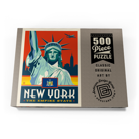 New York: The Empire State 500 Puzzle Schachtel Ansicht3