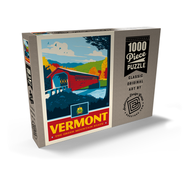Vermont: The Green Mountain State 1000 Puzzle Schachtel Ansicht2