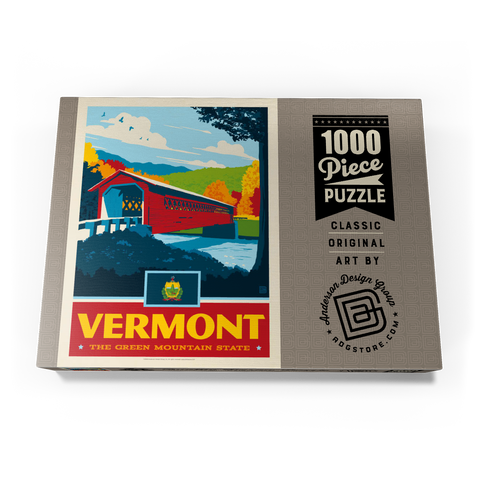 Vermont: The Green Mountain State 1000 Puzzle Schachtel Ansicht3