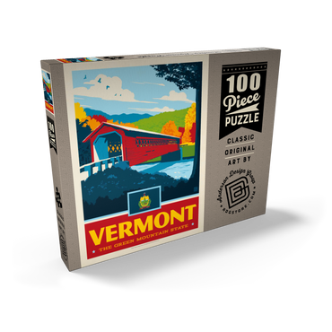 Vermont: The Green Mountain State 100 Puzzle Schachtel Ansicht2