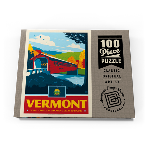 Vermont: The Green Mountain State 100 Puzzle Schachtel Ansicht3