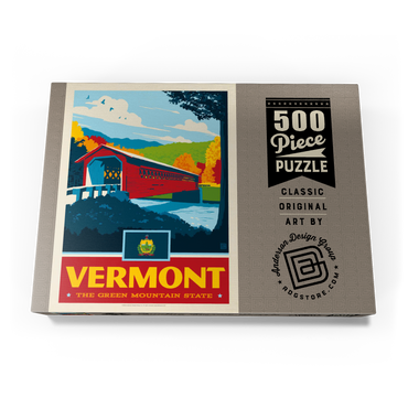Vermont: The Green Mountain State 500 Puzzle Schachtel Ansicht3